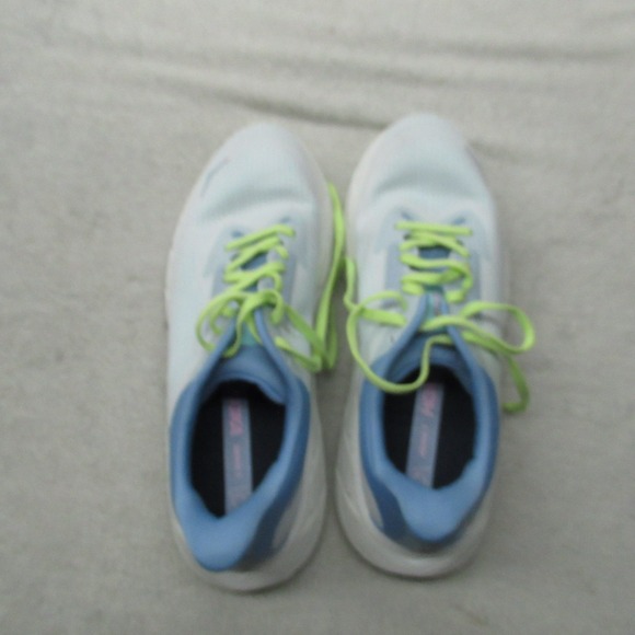 Hoka One One Women 11B Running Shoes White Arahi 7 Gym Light Lace Up Sneakers - Picture 8 of 14